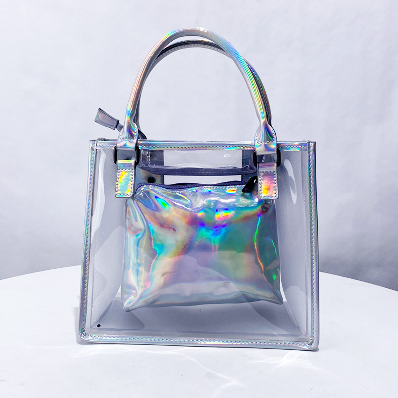 Luxury Bags On Sale - Transparent Jelly Composite Bags For Women