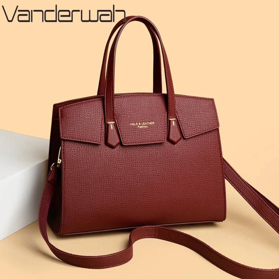 Luxury Bags Louis Vuitton - High Quality Soft Leather Women's Handbag