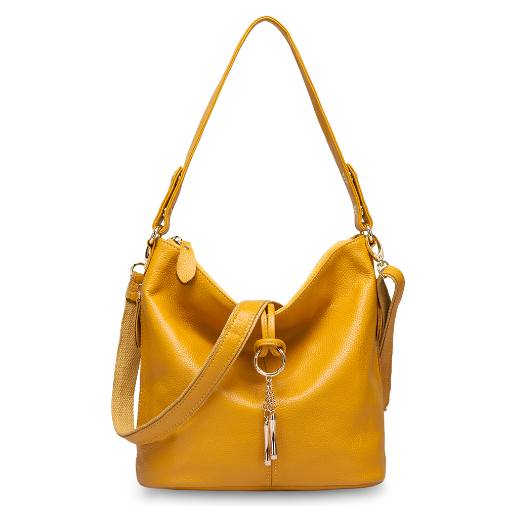 Luxury Bags Louis Vuitton - Zency Elegant Women Red Leather Handbag