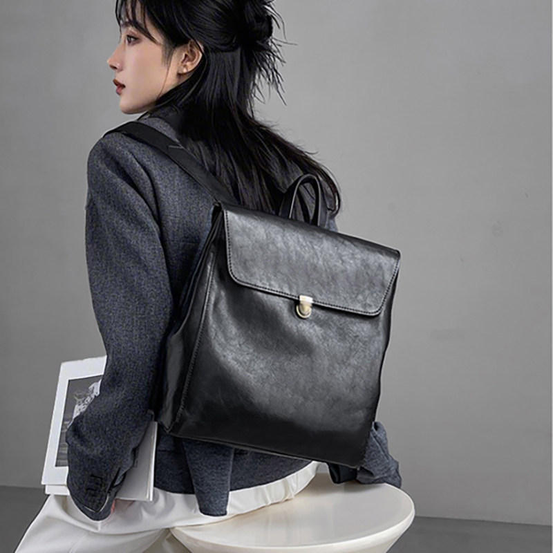 Luxury Bags For Women Brands - Luxury Brand Genuine Leather Backpack For