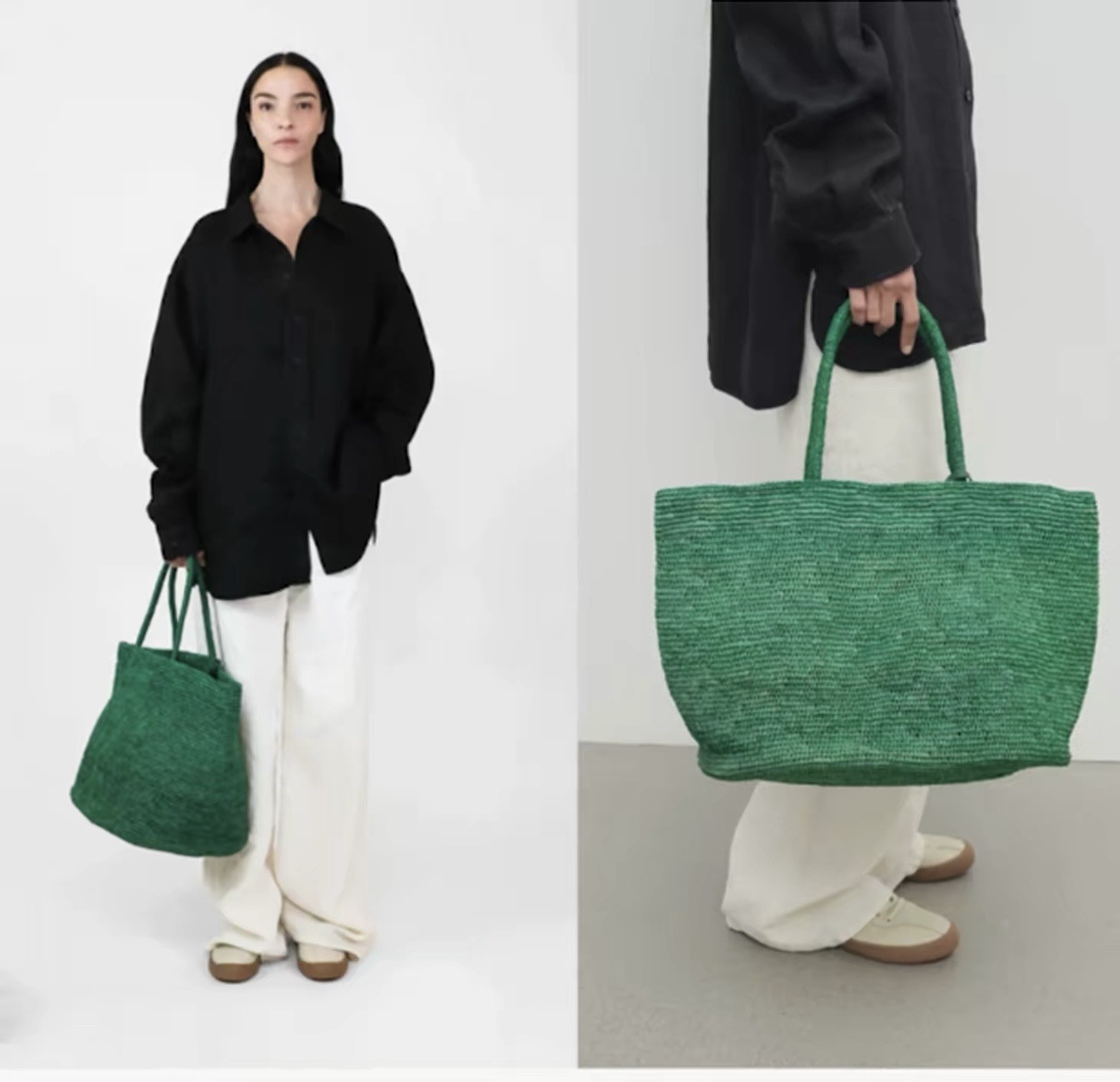 Luxury Bags Big - 2026 New Summer Handmade Raffia Large