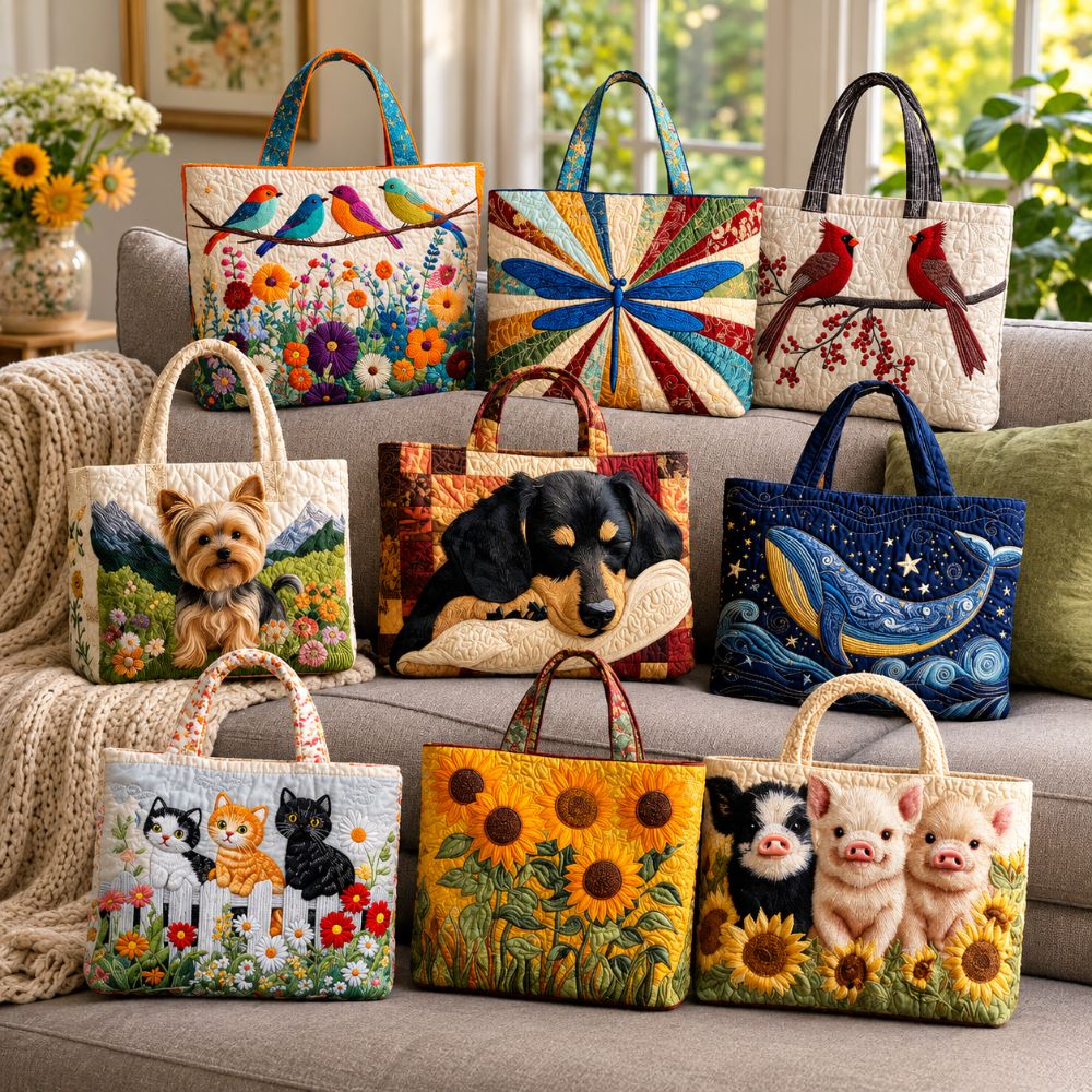 Luxury Bags Big - Vintage Women Printed Tote Bag Realistic