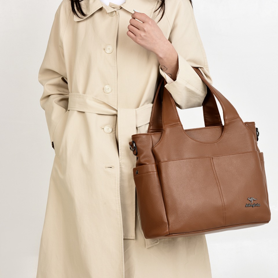 Soft Leather Tote Bag 3 Main C - Luxury Bags Louis Vuitton review and price