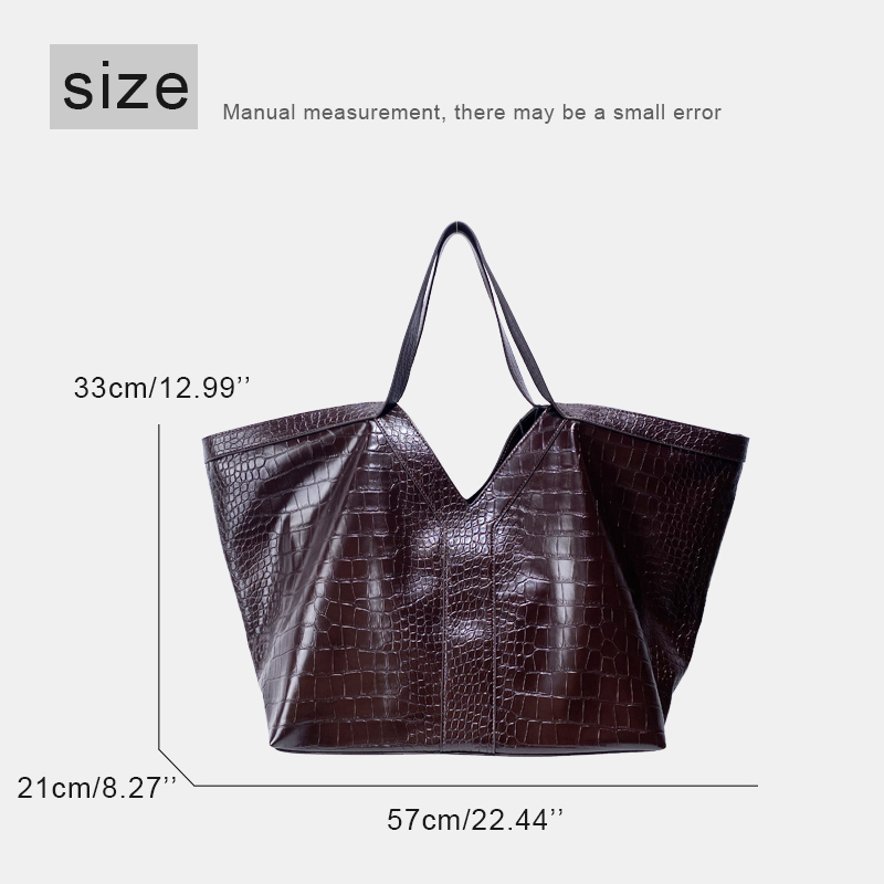 Oversized Crocodile Pattern To - Luxury Bags Of 2026 review and price