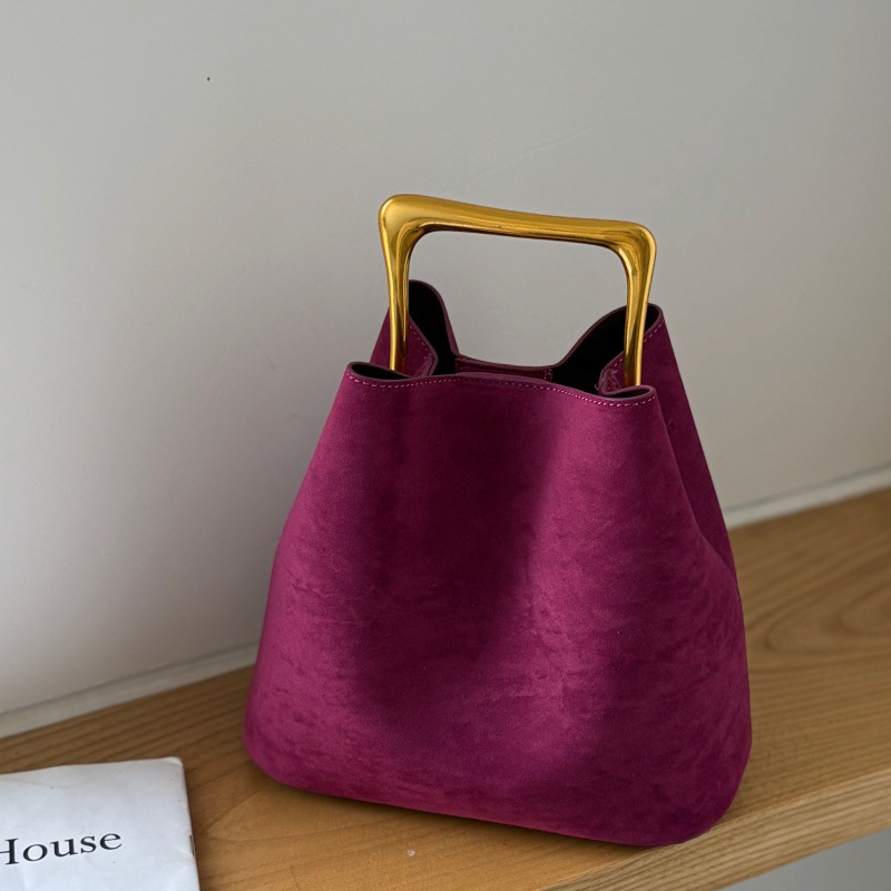2025 Chic Designer Vintage Wom - Bucket Bag Suede review and price