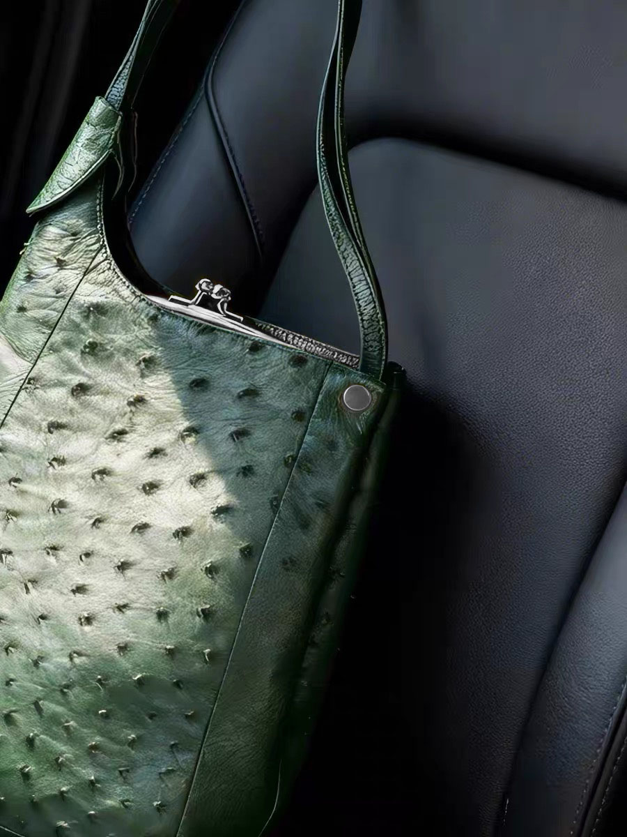 2026 New Green Leather Single  - Luxury Bags Of 2026 review and price