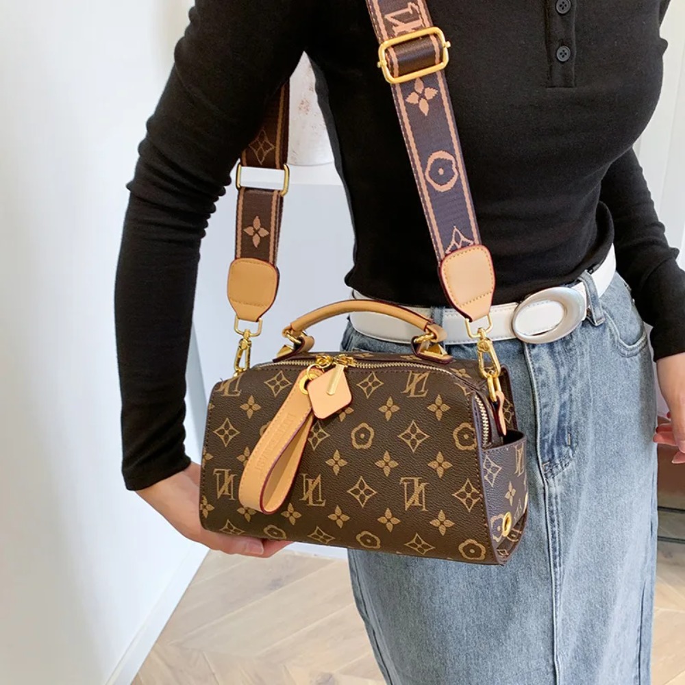 New Retro Printed Pillow Handb - Luxury Bags Louis Vuitton review and price