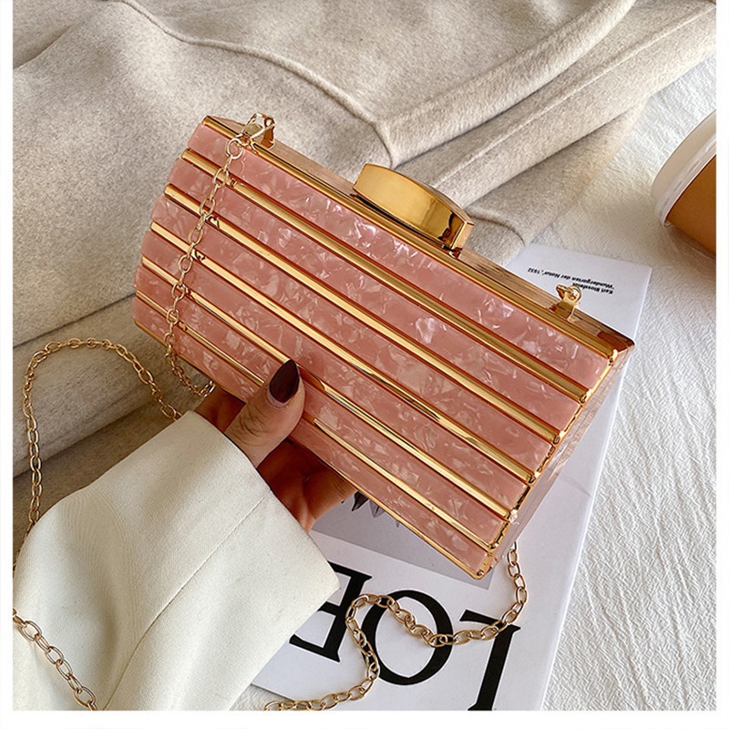 Luxury Designer Acrylic Square - Mini Bag Evening Clutch review and price