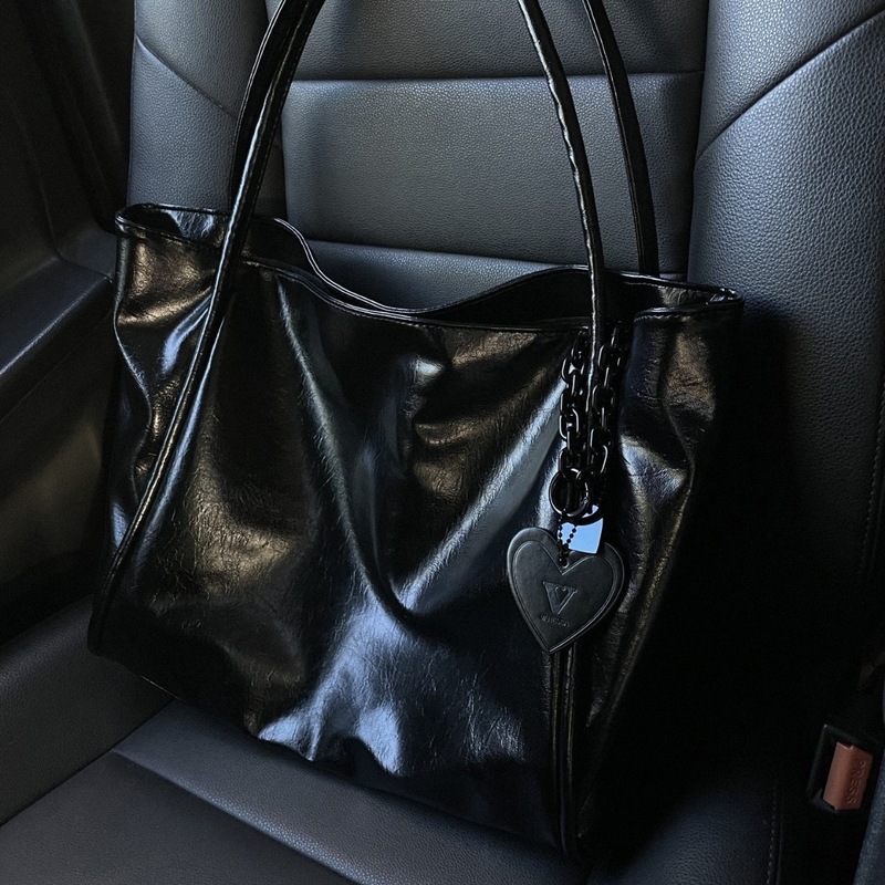 2026 Dark Cupid's New Heart-Sh - Bucket Bag Suede review and price