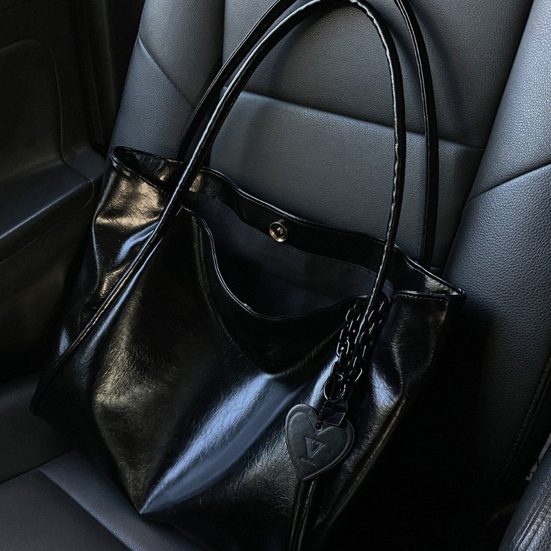 2026 Dark Cupid's New Heart-Sh - Bucket Bag Suede review and price