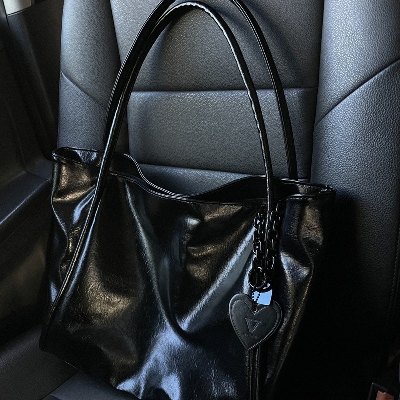 2026 Dark Cupid's New Heart-Sh - Bucket Bag Suede review and price