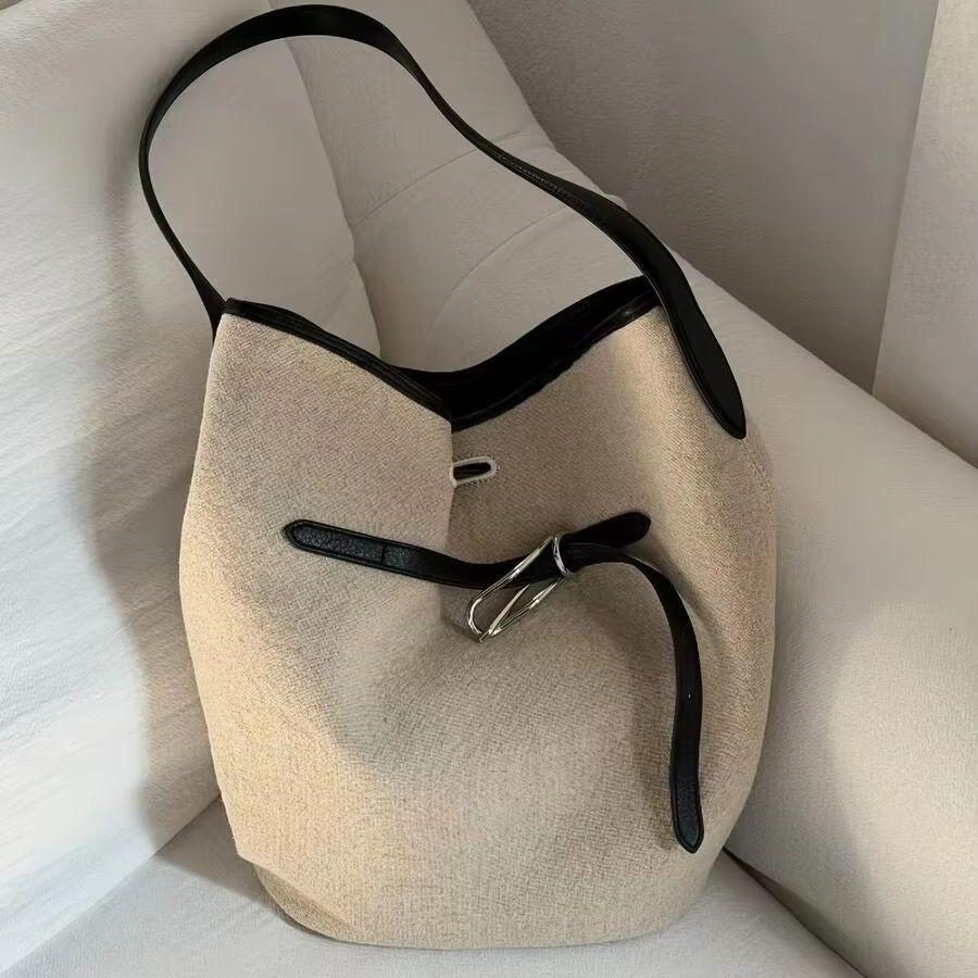 Women's Linen Canvas Bucket Ba - Bucket Bag Suede review and price